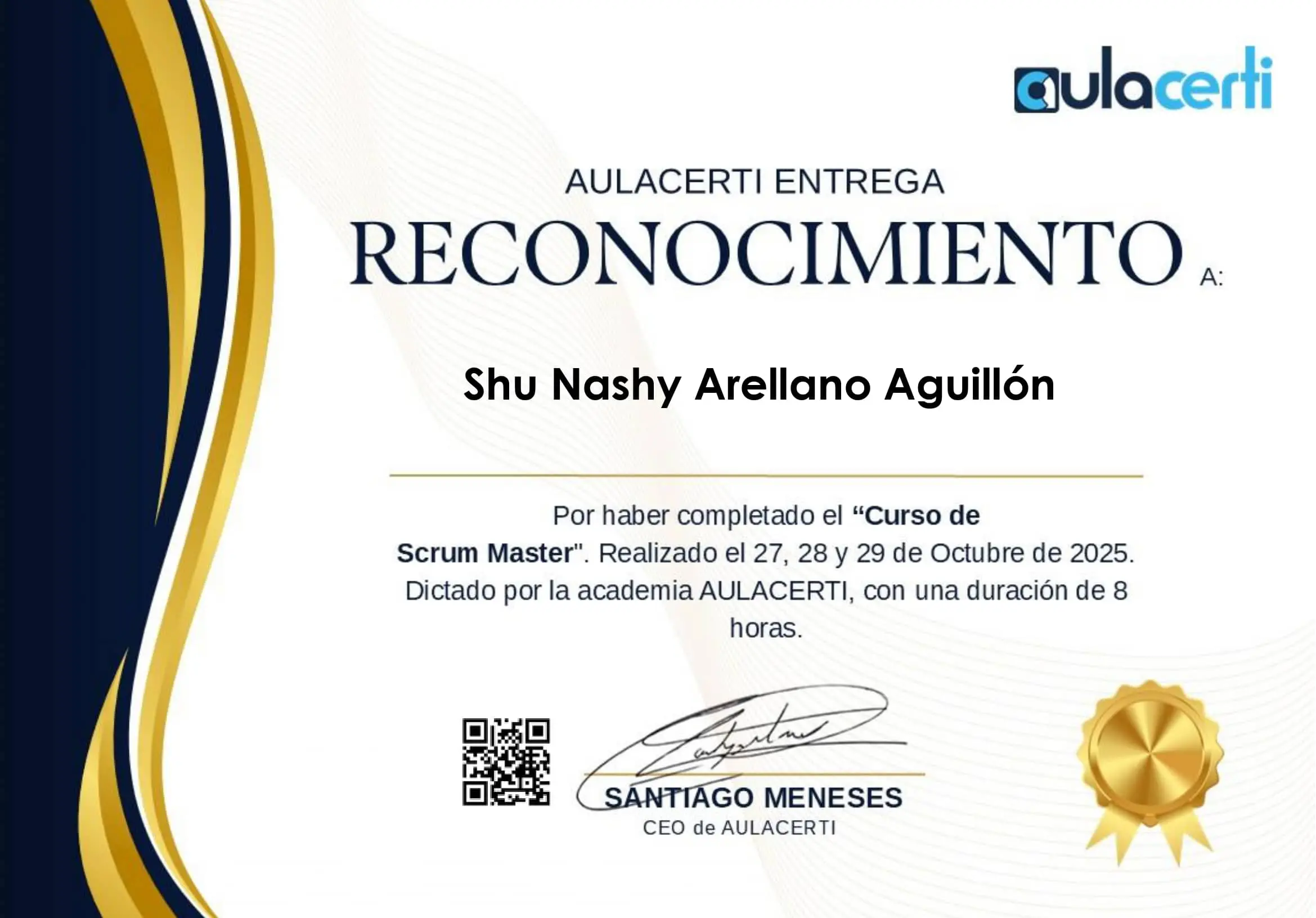 Imagen del curso de Scrum Master